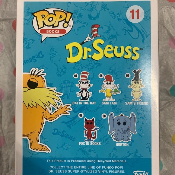 ❤︎︎❤︎︎❤︎︎🆂🅾︎🅻🅳❤︎︎❤︎︎❤︎︎2017 Summer Convention Exclusive The Lorax Flocked Funko - Picture 4 of 7